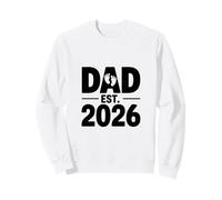 Baby Arrival Father Milestone Gender Reveal Dad Est 2026 Sweatshirt