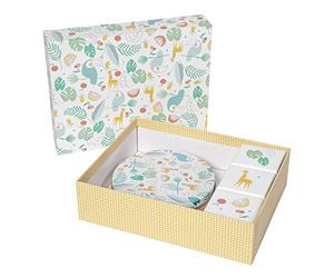 Baby Art Keepsake Box with Footprint Kit, Toucan