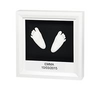 Baby Art My Little Steps Sculpture Frame, White