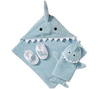 Baby Aspen Four-Piece Bath Gift Set (Let The Fin Begin)
