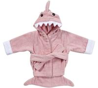 Baby Aspen Let the Fin Begin Shark Robe (Pink)