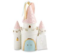 Baby Aspen Simply Enchanted Ceramic Castle Bank, Multicoloured