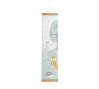 Baby Aspen Woodland Creatures Growth Chart, Green, One Size