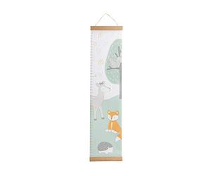 Baby Aspen Woodland Creatures Growth Chart, Green, One Size