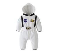Baby Astronaut Pilot Costume for Infant Halloween Trick or Treating, Space Dress-up Parties, Pretend Play Costume