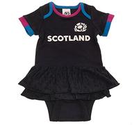 Baby Babies Scotland Scottish Rugby Kit Bodysuit Vest With Tutu Rara Skirt Home Kit Colours 100% Official (12-18 Months)