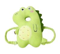 Baby Backpack Head Protection Pillow, Cute Dinosaur Head Protector for Baby Walking Breathable Adjustable for Boys Girls Protector Backpack, Protection, Fall Back HEA