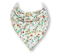 Baby Bandana Dribble Bib in Ditsy Floral Yellow by Babble Kids