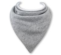 Baby Bandana Dribble Bib in Grey by Babble Kids