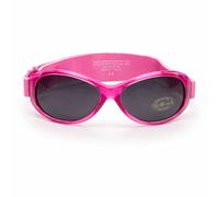 Baby Banz Wrap Around Retro Oval Baby Sunglasses 0-2 Years Pink 100% Uv Protection