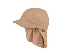 Baby baseball cap with UV 50+ neck protection Sterntaler Basic Marron 49/51 cm
