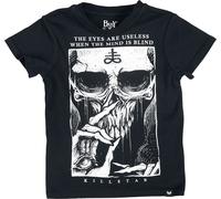 Baby Bat by Killstar Mini Blind Mind T-shirt T-Shirt black 4-5 Years