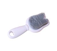 Baby Bath Brush Cartoon Pattern Silicone Hair Scrubber Soft Massage Bath Brush Scalp Massager for Toddler Infant Baby Shower Essentials