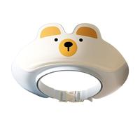 Baby Bath Cap, Baby Shower Caps, Cartoon Animal Visor, Baby Shampoo Bathing Caps Adjustable Foldable to Protect Head and Ear
