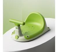 Baby Bath Chair, Bath Seat with Back Support, Support Chair InfantBath Tub with Handle, Non-Slip Creative Motorcycle Shape Toddler Anti-Slip Sit Up for 6-18 Months 14.57x10.71x8.11 Inches