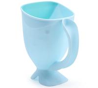 Baby Bath Cup,Baby Bath Jug, Plastic Baby Bath Rinse Cup, Whale Shape Baby Bath Cup with Handle, Bath Jug for Baby Washing