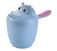 Baby Bath Cup for Hair Rinsing Shampoo Application and Water Container for Babies Gentle Hair Washing Tool and Infant Bathtime (Blue, One Size)