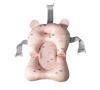 Baby Bath Cushion Adjustable Baby Bath Mat Super Soft Floating Baby Bath Pillow Anti-Slip Newborn Infant Bathtub Support Seat Baby Bathing Protection