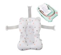 Baby Bath Cushion Pad - 1/3pc New-Born Baby Bath Seat Support | Adjustable in-fant Bath Pad Bath Support Seat Shower Mat | Soft Baby Bath Pillow Adjustable Non-Slip Bath Seat Pad Bath Cushion