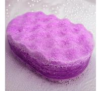 Baby Bath Exfoliating Soap Sponge - 250g - Moisturising Shea Butter - Calm & Relaxing Scent - Vegan Friendly - Puddle of Wax - Made in The UK