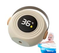 Baby Bath Floating Toy - Waterproof Temperature Monitor, Tub Gauge Device | Heat Sensor For Preschool Daycare Shower Hospital Home Travel Nursery Use, Water Gauge, Tester Accurate Hot Monitorin