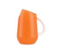 Baby Bath Jug, Tiny To Tots Baby & Toddler Shampoo Rinser, Hair Wash Jug With Handle, BPA Free Soft Rim, Designed To Contour To Your Baby’s Head (3 Colours: Green, Blue and Orange) (Orange)