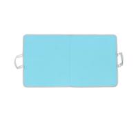Baby Bath Kneeler Thick Painless Foam Non Slip Multipurpose Knee Cushion for Bathing Baby and Gardening Comfortable Protection Kneeling Pad for Indoor Outdoor Use Neoprene (Grey with Blue)