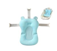 Baby Bath Pad Baby Non-Slip Bath Support for Newborn or Toddler Soft Breathable Bath Cushion Bath Accessories Adding Safety to Your Baby (Green)