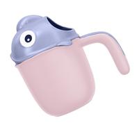 Baby Bath Rinse Cup, 11x15.7cm Plastic Clownfish Shaped Bath Cup for Rinsing Hair for Babies Shower