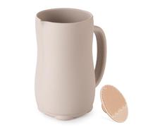 Baby Bath Rinse Cup, Bath Cup for rinsing Hair,The Silicone Material is Soft and Safe, a Good Choice for Baby Bath Products(Grey)