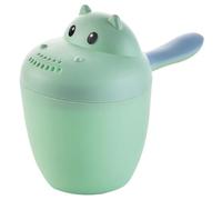 Baby Bath Rinse Cup, Fun Hippo Bath Water Pourer for Kids with Easy-Fill Design, Gentle Shower for Hair Rinsing, Safe PP Material Baby Cup Water Pourer