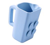 Baby Bath Rinse Cup with Suctions, 100% Food Grade Silicone, Rinser to Wash Hair and Body with Easy Grip Handle