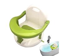 Baby Bath Seat 1pc Soft Touch Premium Bathtub with Strong Suction Cup Blue for Indoor Bathroom, Non-Slip Stable Shower Chairs for Babies and Halloween Parties