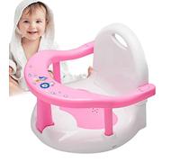 Baby Bath Seat - Baby Bath Support Seat with Non-Slip Mat | Foldable Baby Bathtub Seat with Suction Cups | Portable Non-Slip Baby Bath Chair for 6-18 Months Kids