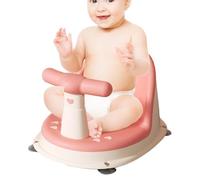 Baby Bath Seat, Baby Bathtub Seat Chair Floor Se-at, Non Slip Portable Suction Cups Shower Stool Bath S-eat Chair for Kids Over 6 Months