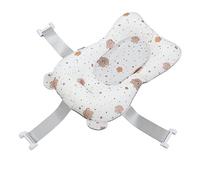 Baby Bath Seat, Bath Seats for Babies Sitting Up, Baby Bath Mat Prevent Slip Soft Quick Dry Lightweight Sitting and Lying Down Infant Bath Cushion for Newborn Infant (White)