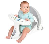 Baby Bath Seat, Bathing Chair, 14.96x12.6x7.09 Inches Bath Support, Quick-Drain Adjustable Design for Water Play, Outdoor Camping Beach Hospital Travel Hygiene Fun