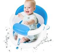 Baby Bath Seat - Bathtub Chair with Suction Cups | Detachable Shower Chair with Non-Slip Mat for Sitting Up