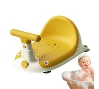 Baby Bath Seat Children's Bath Stool, Motorcycle Bathroom Seat, Toddler Bathtub Support, Non-Slip Safety, Ergonomic and Comfortable, 14.57x10.71x8.11 Inches, for Bathroom Shower