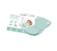 Baby Bath Seat Cushion Foldable Bathing Mat with Suction Cup for Toddler Newborns Pad Comfortable Flexible Seat Cushion Foldable Infant Bathing Mat with Suction Cup Toddler Newborns