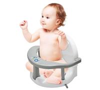 Baby Bath Seat, Foldable Anti-Slip Sit Up Bath Seat, Heat Resistant Baby Bath Seat with Suction Cups, Design Ergonomic Baby Seat for Toddler Shower, for Boy Girl