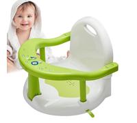 Baby Bath Seat, Foldable Anti-Slip Sit Up Bath Seat, Heat Resistant Baby Bath Seat with Suction Cups, Design Ergonomic Baby Seat for Toddler Shower, for Boy Girl