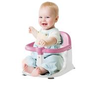 Baby Bath Seat - Foldable Baby Bathtub Chair with Strong Suction Cups and Safety Harness | Ergonomic design for head and back support, slip-resistant, lightweight and durable, ideal for newborns and