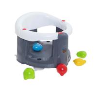 Baby Bath Seat for 6 Months Plus | Portable Non-Slip Baby Bath Chair | Bath Seat with Suction Cups | Baby Bath Support Seat (Grey-with Accessories)