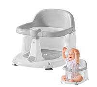 Baby Bath Seat, Multi-Angle Adjustment, Seat Support Seat Without Slipping, Soft Comfortable Shower Aid, Safety Tub Accessories with Backrest, Adjustable Suction Cups for Newborns and , Home