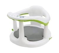 Baby Bath Seat, Non-Slip Bath Tub Chair, with Backrest & Suction Cups, Comfortable Baby Shower Chair for 6-18 Months Old Babies, 32 x 32 x 21 cm