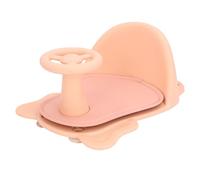 Baby Bath Seat, Non Slip Safe Infant Bath Seat with Soft Mat Backrest, Adjustable Baby Bathtub Seat Bath Toys Car Toddler Shower Chair for Babies, Infant Toddler (Pink)