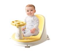 Baby Bath Seat - Portable Seat PP Support | Safe Comfortable Washing Device with Practical Lightweight Design for Boys Girls Bathroom Pool Beach or Camping Travel Use