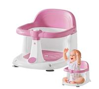 Baby Bath Seat - Portable Toddler Bath Chair with Quick Drain Design | Stur-Starte Stover for 1 to 3 Years, Ideal for Travel, Water Feature and Camping Use