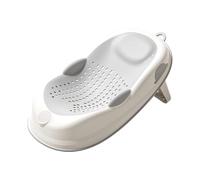 Baby Bath Seat： Soft Baby Bath Support, Non-Slip Lightweight for Newborns Up to 6 Months